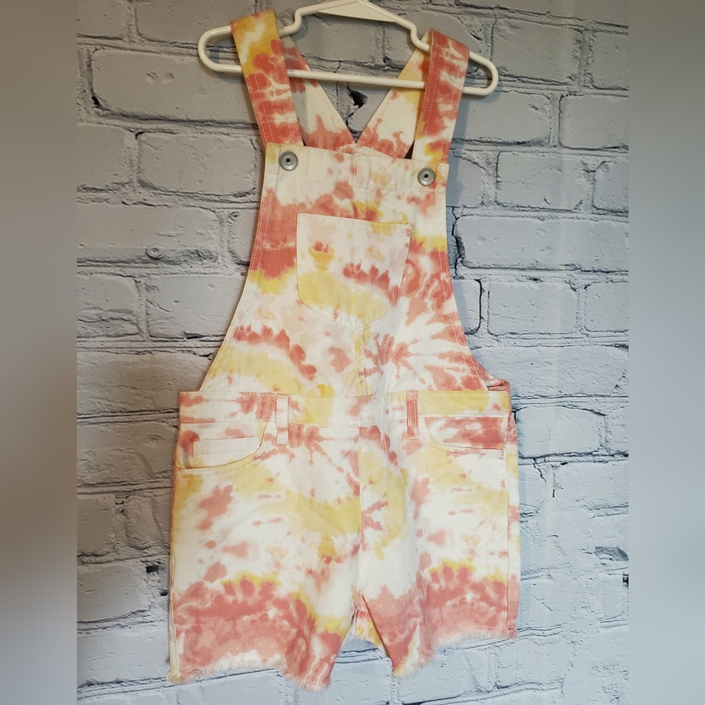 Kids Tie-Dye Overalls